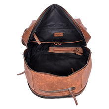 Load image into Gallery viewer, Sassora Premium Genuine Leather 15 Inch Laptop Backpack For Men's