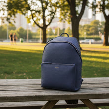 Load image into Gallery viewer, Sassora Premium Genuine Leather Executive Travel Laptop Backpack For Men's