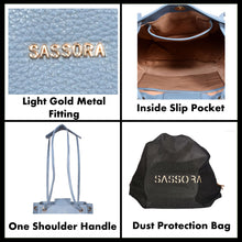Load image into Gallery viewer, Sassora Premium Leather Women Bucket Bag