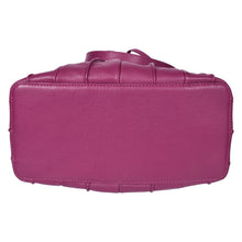 Load image into Gallery viewer, Sassora Premium Leather Bucket Bag – Drawstring, Gold Fittings, Adjustable Sling