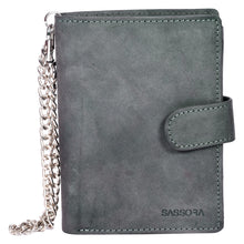 Load image into Gallery viewer, Sassora Genuine Leather RFID Blocking Wallet for Men