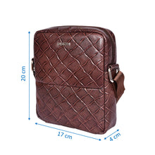 Load image into Gallery viewer, Sassora Premium Leather Unisex Messenger Sling Bag