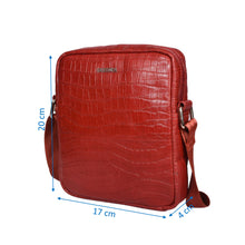Load image into Gallery viewer, Sassora Pure Leather Unisex Messenger Sling Bag