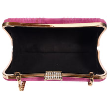 Load image into Gallery viewer, Sassora Genuine Leather Frame Women Party Clutch