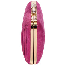 Load image into Gallery viewer, Sassora Genuine Leather Frame Women Party Clutch