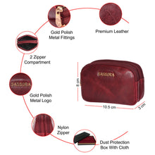 Load image into Gallery viewer, Sassora Premium Leather Women's Handy Coin Pouch