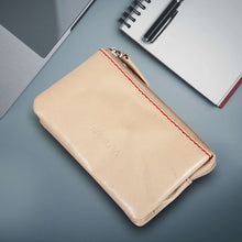 Load image into Gallery viewer, Sassora Premium Leather Women Coin Pouch With Key Chain