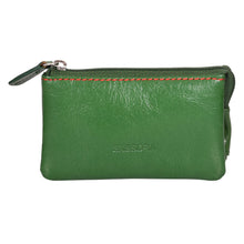 Load image into Gallery viewer, Sassora Premium Leather Women Coin Pouch With Key Chain