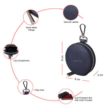 Load image into Gallery viewer, Sassora Premium Leather Coin & Jewelry Pouch