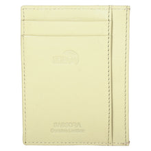 Load image into Gallery viewer, Sassora Genuine Premium Leather Unisex Small RFID Credit Card Holder
