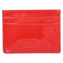 Load image into Gallery viewer, Sassora Genuine Premium Patent Leather Unisex Small RFID Credit Card Holder