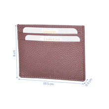 Load image into Gallery viewer, Sassora Genuine Premium Leather Unisex Small RFID Credit Card Holder