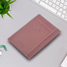 Load image into Gallery viewer, Sassora Genuine Premium Leather Unisex Small RFID Credit Card Holder