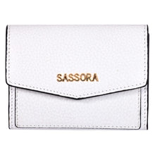 Load image into Gallery viewer, Sassora Genuine Leather RFID Card Wallet For Girls With Premium Design