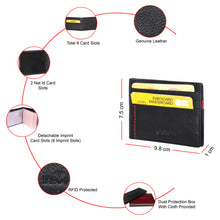 Load image into Gallery viewer, Sassora premium leather Bi Fold RFID Card Holder