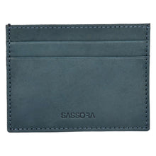 Load image into Gallery viewer, Sassora Premium Leather Slimmest RFID Pocket Friendly Card Holder