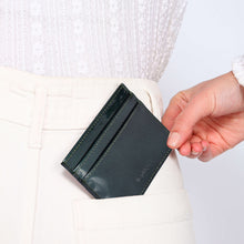 Load image into Gallery viewer, Sassora Genuine Patent Leather RFID Slim Card Holder