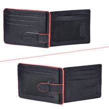 Load image into Gallery viewer, Sassora Genuine Leather RFID Card Holder Wallet for Men & Women | 9 Card Slots, Flap Closure | Slim Wallet