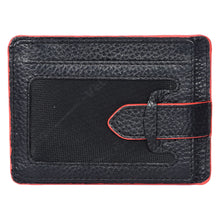 Load image into Gallery viewer, Sassora Genuine Leather RFID Card Holder Wallet for Men & Women | 9 Card Slots, Flap Closure | Slim Wallet