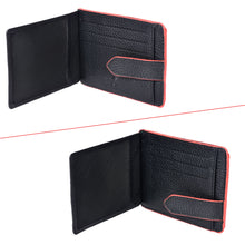 Load image into Gallery viewer, Sassora Genuine Leather RFID Card Holder Wallet for Men & Women | 9 Card Slots, Flap Closure | Slim Wallet