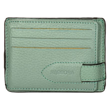 Load image into Gallery viewer, Sassora Genuine Leather RFID Card Holder Wallet for Men & Women | 9 Card Slots, Flap Closure | Slim Wallet