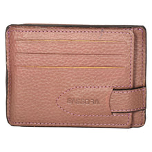 Load image into Gallery viewer, Sassora Genuine Leather RFID Card Holder Wallet for Men & Women | 9 Card Slots, Flap Closure | Slim Wallet