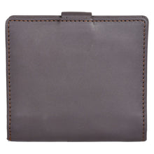 Load image into Gallery viewer, Sassora Premium Leather Unisex Snap Closure Small RFID Bifold Card Holder