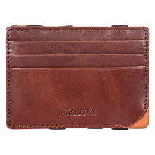Load image into Gallery viewer, Sassora Premium Leather Unisex Magic Card Wallet