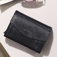 Load image into Gallery viewer, Sassora Premium Leather Unisex RFID Card Mechanism Holder Pop-up Card Holder