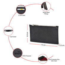 Load image into Gallery viewer, Sassora Premium Leather Slim RFID Unisex Card Holder