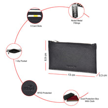 Load image into Gallery viewer, Sassora Premium Leather Slim RFID Card Holder – Unisex