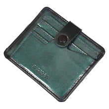 Load image into Gallery viewer, Sassora Patent Leather RFID Card Wallet – Slim, Secure & Stylish