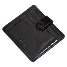 Load image into Gallery viewer, Sassora Patent Leather RFID Card Wallet – Slim, Secure & Stylish