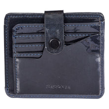Load image into Gallery viewer, Sassora Patent Leather RFID Card Wallet – Slim, Secure & Stylish