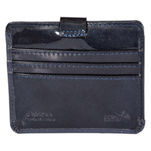Load image into Gallery viewer, Sassora Patent Leather RFID Card Wallet – Slim, Secure & Stylish