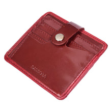 Load image into Gallery viewer, Sassora Patent Leather RFID Card Wallet – Slim, Secure & Stylish