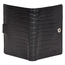 Load image into Gallery viewer, Sassora Premium Leather Unisex Snap Closure RFID Card Wallet