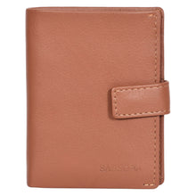 Load image into Gallery viewer, Sassora Premium Leather Unisex RFID Medium Card Wallet