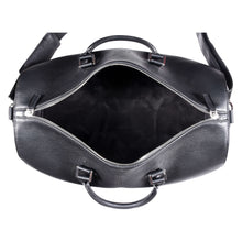 Load image into Gallery viewer, Sassora Premium Leather Unisex Duffle Bag For Travel (Medium Size)