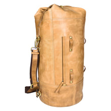 Load image into Gallery viewer, Sassora Premium Genuine Leather Duffle Bag