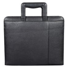 Load image into Gallery viewer, Sassora Premium Leather Executive File Folder – 13.5" Laptop & Document Organizer