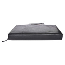 Load image into Gallery viewer, Sassora Premium Leather Executive File Folder – 13.5" Laptop & Document Organizer