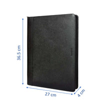 Load image into Gallery viewer, Sassora Premium Leather Everyday Use Office Travel File Folder