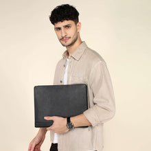 Load image into Gallery viewer, Sassora Premium Leather Everyday Use Office Travel File Folder