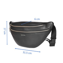 Load image into Gallery viewer, Sassora Premium Leather Unisex Bumbag Waist Bag Fanny Pack