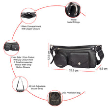 Load image into Gallery viewer, Sassora Premium Leather Trendy Crossbody Fanny Pack