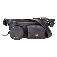 Load image into Gallery viewer, Sassora Premium Leather Trendy Fanny Pack