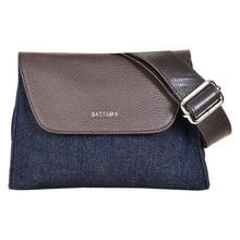 Load image into Gallery viewer, Sassora Leather & Denim Material Unisex Waist Pouch