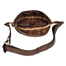 Load image into Gallery viewer, SASSORA Premium Genuine Leather Fanny Pack / Travel Waist Bag for Men & Women