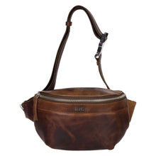 Load image into Gallery viewer, SASSORA Premium Genuine Leather Fanny Pack / Travel Waist Bag for Men & Women